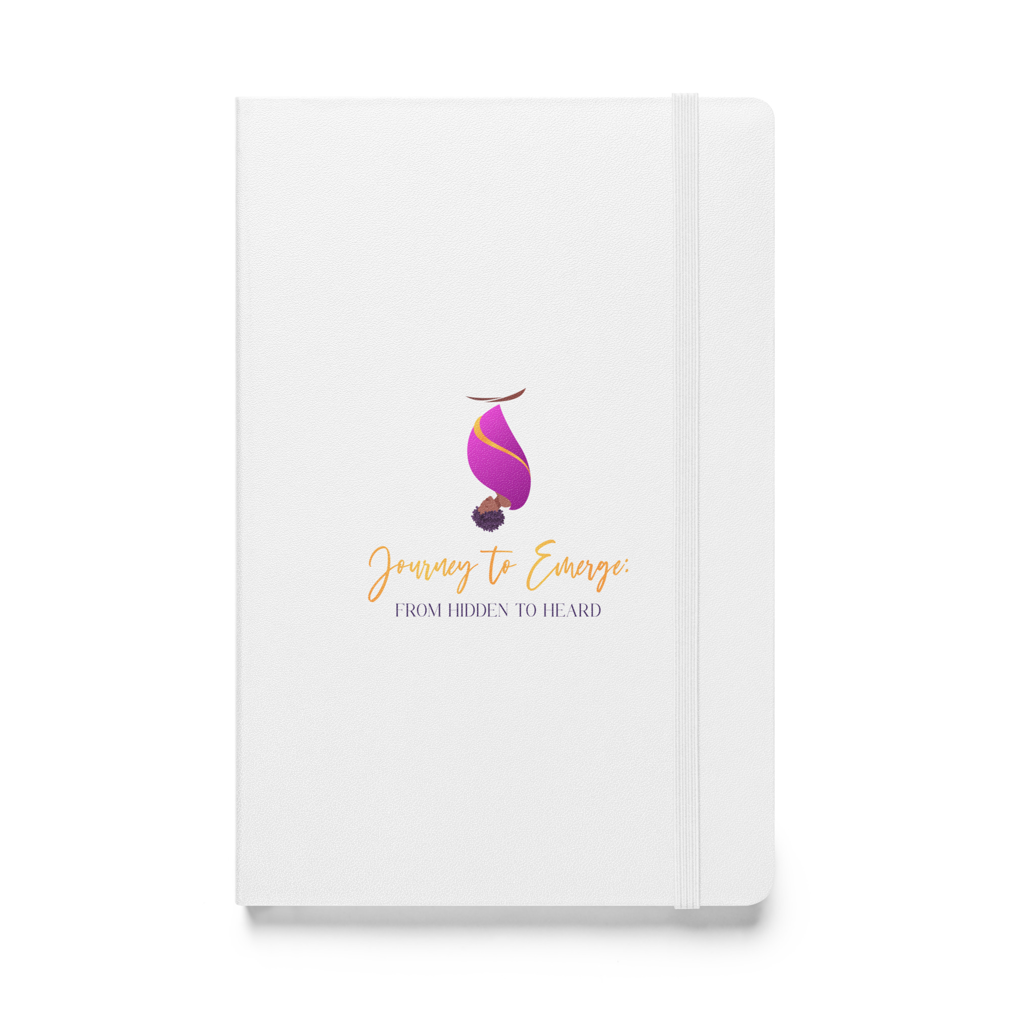 Journey to Emerge Hardcover Notebook